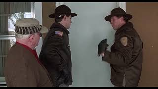 Frances McDormand in Fargo with William H Macy  Jerry is arrested [upl. by Aslin583]