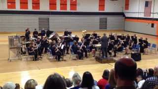 Davie High Symphonic Band Fall Concert 2014  quotAcross the Great Dividequot [upl. by Juliet]