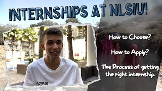 Internships at NLSIU Bangalore  How to Choose Application Process  Litigation Corporate NGOs [upl. by Conni]