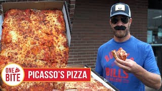 Barstool Pizza Review  Picassos Pizza Buffalo [upl. by Cohberg]