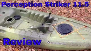 The Perception Striker 115 The Big Mans Kayak [upl. by Nahtnamas]