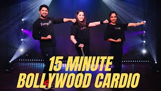 Bollywood Cardio Dance Workout and Toning  15 min HighLow Intensity Moves  Rangeela Dance Company [upl. by Uttasta361]