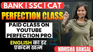 Perfection Class  29th October  ENGLISH बनेगा आपका सबसे Scoring Subject  Nimisha Bansal sbipo [upl. by Johnathan760]