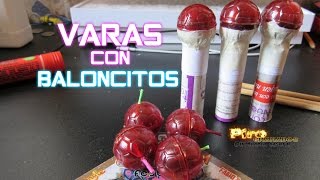 VARAS CON BALONCITOS PIROTECNICOS HD [upl. by Akers]