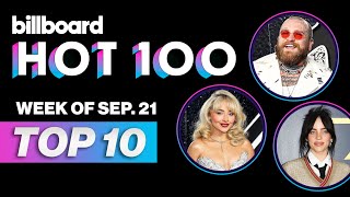 Billboard Hot 100 Top 10 Countdown For September 21 2024  Billboard News [upl. by Naerad426]