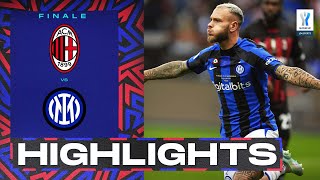 MilanInter 03  Trionfo nerazzurro a Riad Gol e Highlights  EA Sports Supercup 2023 [upl. by Corene]