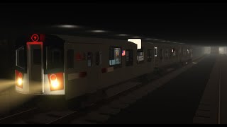 Roblox REVTA IRT Automated Metro 7 as R188 [upl. by Tally723]