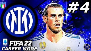 WE SIGNED GARETH BALE😱  4 MORE SIGNINGS  FIFA 22 Inter Milan Career Mode EP4 [upl. by Naot]