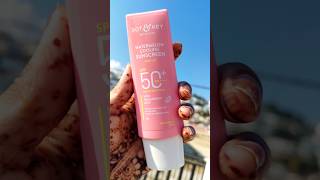 Dotampkey watermelon cooling sunscreen spf 50 reviewskincare sunscreen shorts shortvideo review [upl. by Acinoryt]