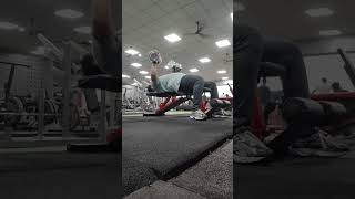 Chest Press  Flat Bench  20KG44LBS  Fatloss Journey [upl. by Eatnoled]