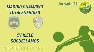 Liga Iberdrola 2223  Madrid Chamberí TotalEnergies vs CV Kiele Socuéllamos  Jornada 21 [upl. by Yeknarf]