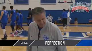 John Caliparis quotPerfectionquot Drill for the Start of Practice [upl. by Ahsakat]