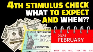 Breaking 4th Stimulus Check Status Update  Timeline Revealed [upl. by Sabir991]