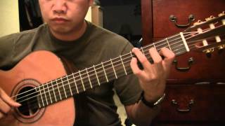 BATO SA BUHANGIN Ernani Cuenco  RAFFY LATA  Classical Guitar [upl. by Sholes91]