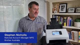 Staff Review of the ADS4900W document scanner  Brother Australia [upl. by Willing]