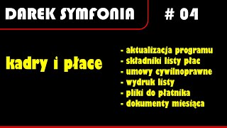 Symfonia Kadry i Płace  Wydruk listy płac 04 [upl. by Deirdre148]