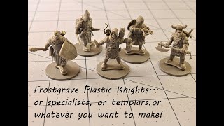 Northstar Miniatures The Frostgrave Knights plastic kit arrives [upl. by Yessac262]