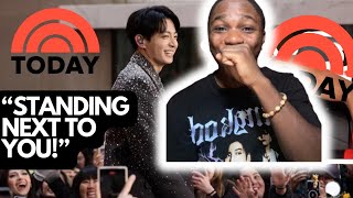 JUNGKOOK quotSTANDING NEXT TO YOUquot THE TODAY SHOW OMG THE BEST PERFORMER EVER REACTION [upl. by Mayhs]