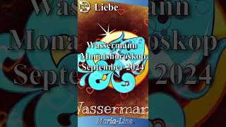 Wassermann LIEBE ❤️ Horoskop September 2024 [upl. by Llenyl]