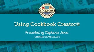 How to Create Your Cookbook Like a Pro [upl. by Keyes]