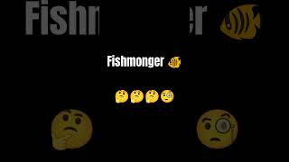 FishmongerMeaning Of Fishmongerfishmonger english shortsyt miscellaneous learning [upl. by Ellison354]