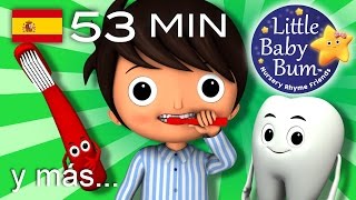 Así es como se lavan los dientes  Y muchas más canciones infantiles  ¡LittleBabyBum [upl. by Eahs]