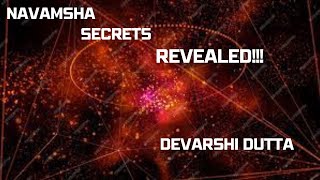 Lesser known secrets of Navamsha D9 chart  Devarshi Dutta  How vedic astrology works [upl. by Alurd916]