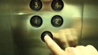 Awesome Bottom Drive Westinghouse elevator  St Clair Building Pittsburgh PA [upl. by Donelu]