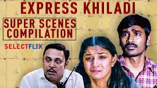 Express Khiladi Thodari Hindi Dubbed  Super Scenes Compilations  Latest Hindi Dubbed Movie 2019 [upl. by Gilud]