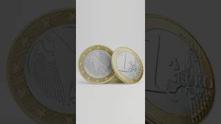 Ho to create a one euro coin  Blender [upl. by Cacilie]