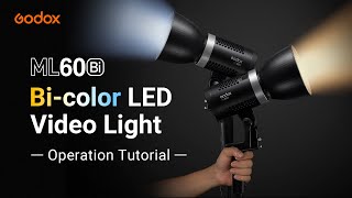 Godox ML60Bi Video Light Tutorial [upl. by Viradis]