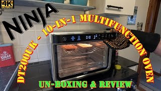 Unboxing  Ninja Foodi 10in1 Multifunction Oven  DT200UK  Testing the Toast Function [upl. by Nasho]