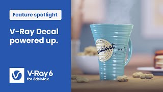 VRay for 3ds Max — Projecting Decals on curved objects and blending surface details [upl. by Aliahs]