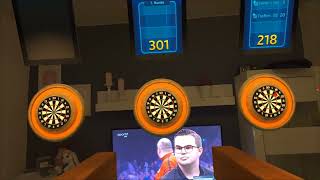 This is Mixed Reality  Playing Snooker while watching  Playing Darts while watching Quest3 [upl. by Zampardi]