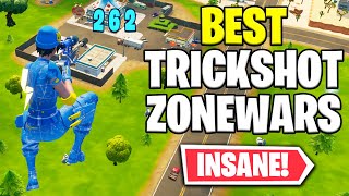 the BEST FORTNITE TRICKSHOT ZONEWARS Fortnite Trickshot Map [upl. by Vogeley277]