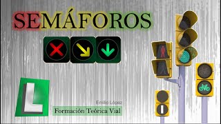 SEMÁFOROS 🚦 SEÑALES DGT 🚥 TEÓRICA CARNET DE CONDUCIR 🚗🚛 TEÓRICO PERMISO B [upl. by Schoening400]