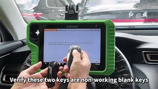 OBDSTAR X300 G3 All Keys Lost Key Programming for HONGQI H6 Proximity [upl. by Kere175]