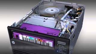 HP LTO 6 Tape Drive [upl. by Sirenay]