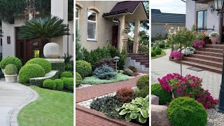 10 Perfect and Creative Front Yard ideas Transform your Home to Blissfull Paradise [upl. by Nimrak]