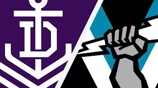 Fremantle v Port Adelaide  AFL Round 24 2024 Live Reaction [upl. by Lugar342]