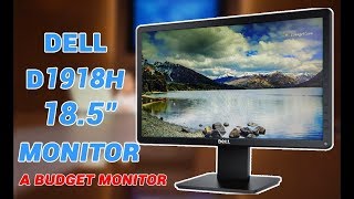 Dell D1918H 18 5 inch HD Monitor Unboxing and In Depth Review Hindi [upl. by Borg]