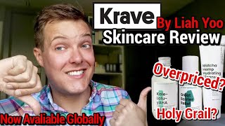 KRAVE BEAUTY  Brutally Honest Korean Skincare Review  Krave Skincare [upl. by Delp]