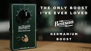 Benson Germanium Boost  Secret Weapons Demo amp Review [upl. by Ahsimet137]