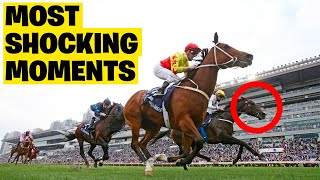 Reliving the Top 10 MOST SHOCKING Moments in Horse Racing History [upl. by Evslin]