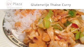 Glutenvrije Thaise curry recept  glutenvrijplaza [upl. by Anirtak811]