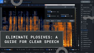 How to remove plosives in izotope rx  Deplosive   Rx [upl. by Florian541]