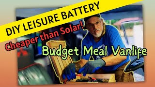 DIY Leisure Battery  Budget Meal Vanlife  DIY L300 Campervan  FilAmstagram  Vanlife Philippines [upl. by Owades]