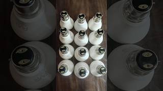 Led bulb ke b22 cap pr soldring shortvideo shortvideoelectric [upl. by Pate397]