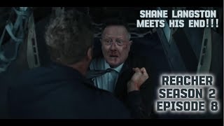 Reacher Avenges the 110th and Kills Shane Langston  Reacher Season 2 Episode 8 Finale [upl. by Nodyl]