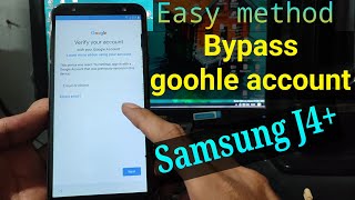 FRP Bypass Samsung J4 [upl. by Nyrraf]